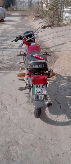 Yamaha 100 attock numb all clear