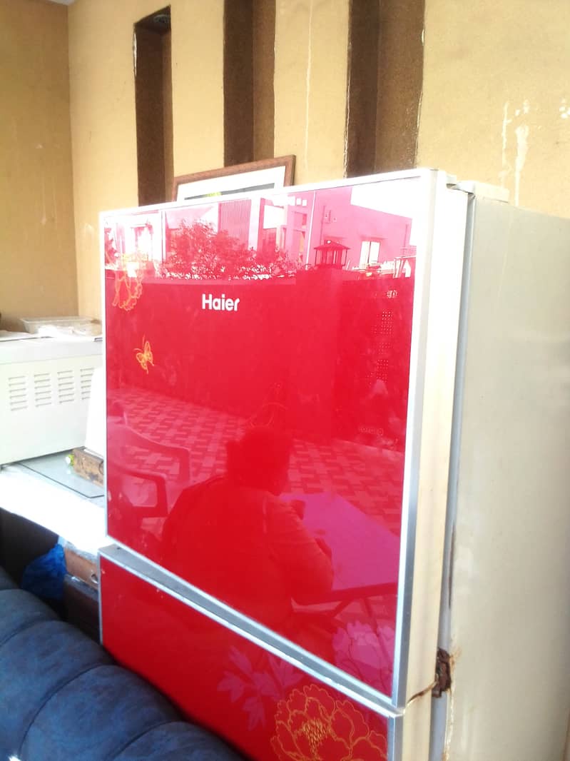 Haier Double Door refrigerator 1