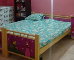 2 Single Bed Size 3 Feet by 6 Feet