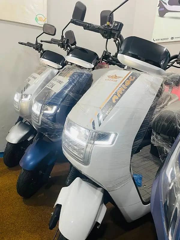 Electric Scooty / EV / Scooter /Super star Bike 2025 Model Zero Meter 1