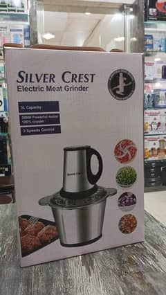 Electric Food Chopper Meat grinder and grinder 2liter and 3 liter