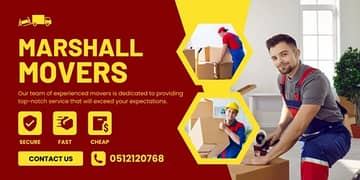 Marshall Movers & Packers, Goods transport, cargo Shipping company