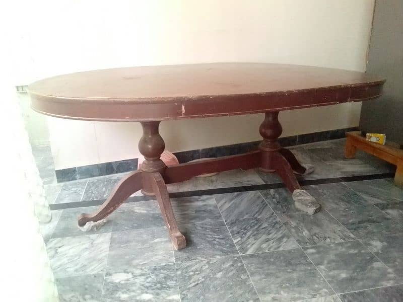 Dining table without chairs 2