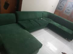 U shaped sofa set