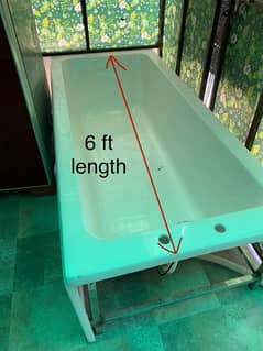 Acrylic Fiberglass Bath Tub (Not fitted)