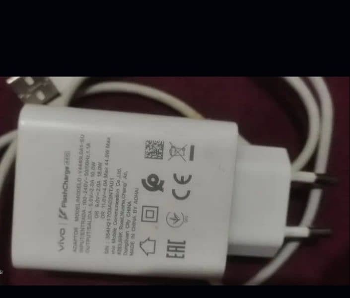 vivo y55 orignal box wala charger 44 watt 1