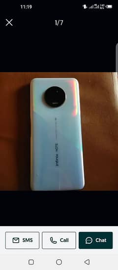 Infinix Note 7  . . . 6GB 128 GB panel change finger Not work