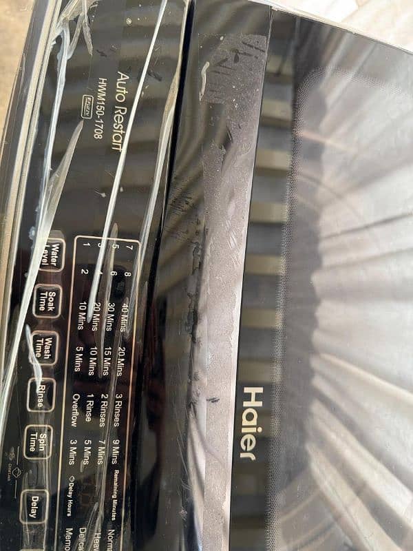 Haier automatic washing machine 5