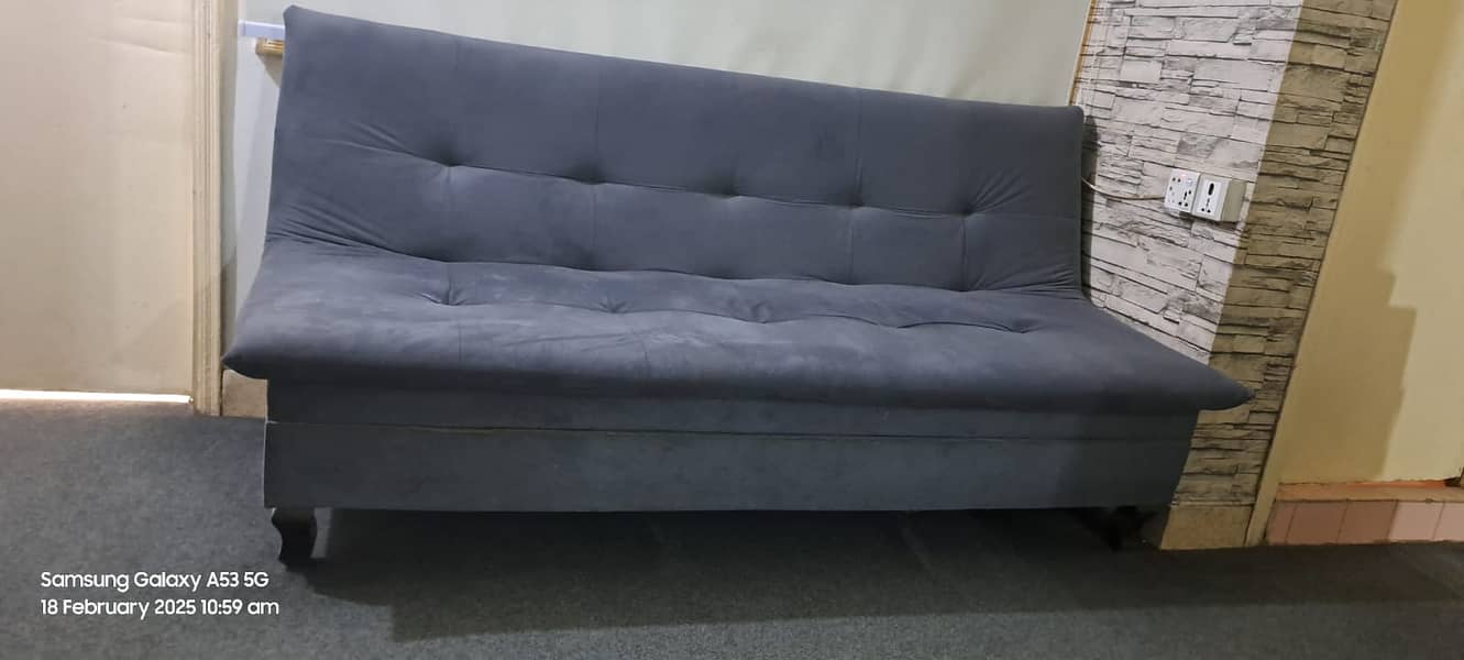 For sale Sofa cum bed of Gray color brand Master 1