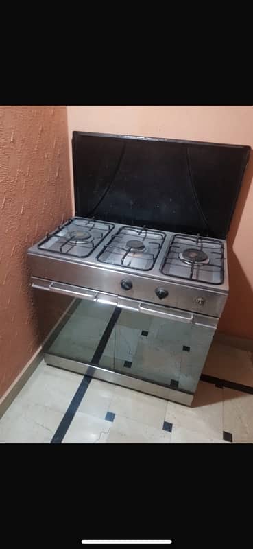 Stove with 3 burners 0