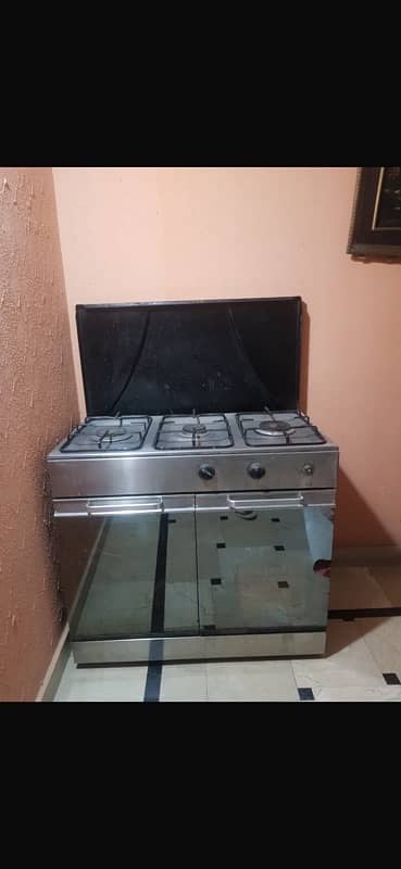 Stove with 3 burners 1