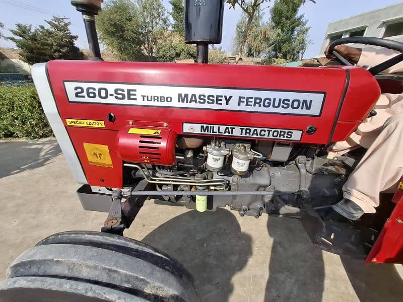 Tractor Messey Ferguson 260-SE Turbo 10