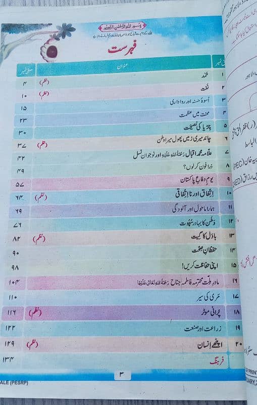 history, urdu, arbi, English book, Urdu grammar, Tarjama tul quran 5