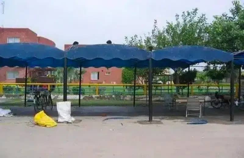 Fiber glass canopy or gazebo/fiber shades / fiber works , car parking 1