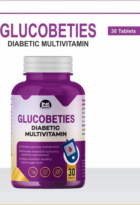 GLUCOBETIES  DIABETIC MULTIVITAMIN 0