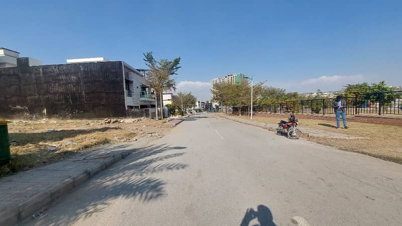 5 Marla Back Open Plot Solid Land Lake View Bahria Town Phase 8 Rawalpindi 2