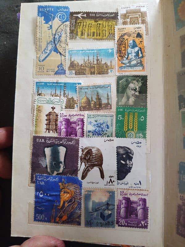 Egypt postage stamps 1