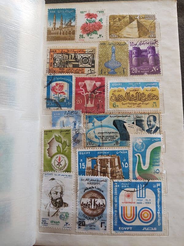 Egypt postage stamps 6