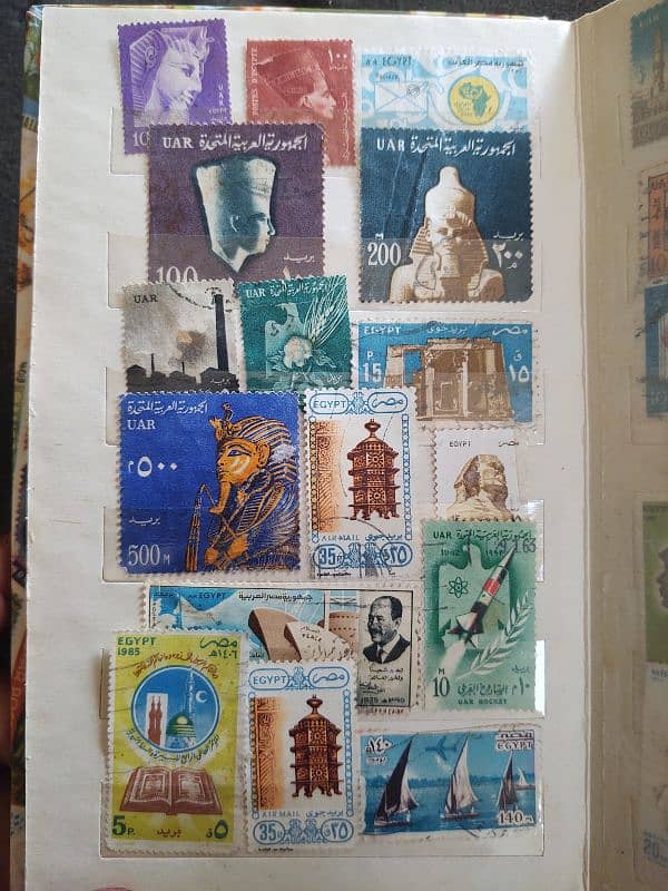 Egypt postage stamps 7