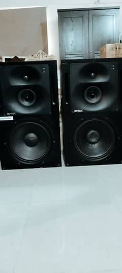 Genelec powered speakers/ Jbl sub woofer