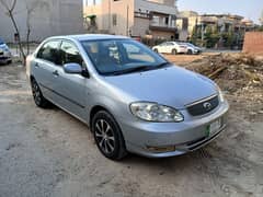 Toyota Corolla GLI 2007 bumper to bumper genuine paint