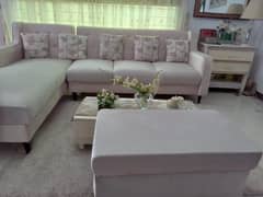 L shaped sofa