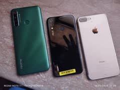 realme 5i Huawei p20 lite iPhone 7 plus for sale