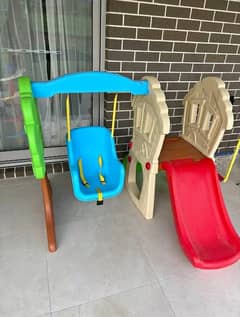 Little Tikes Slide And Swing Set