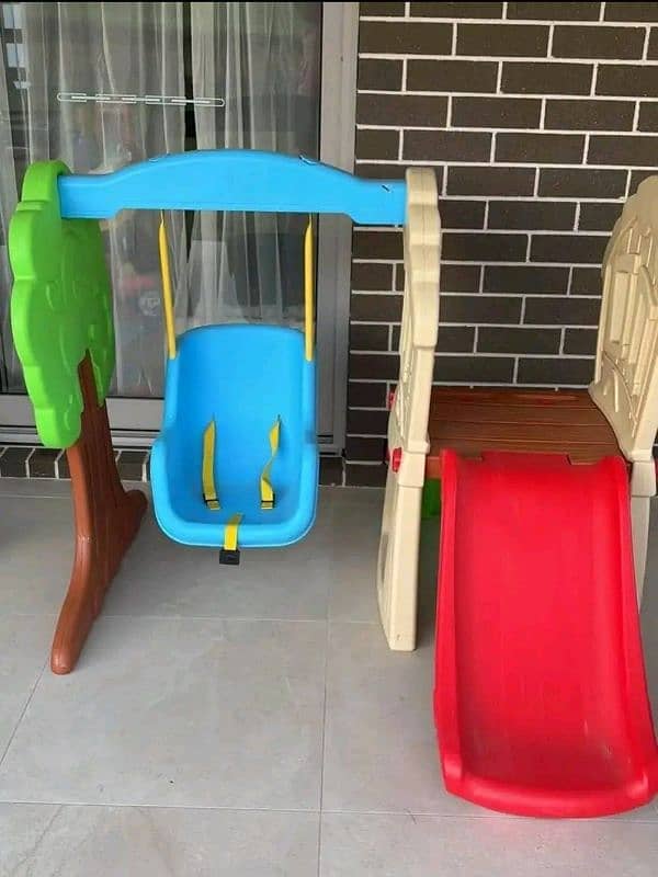 Little Tikes Slide And Swing Set 1