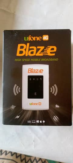 Ufone 4G blaze high speed internet and low price packages