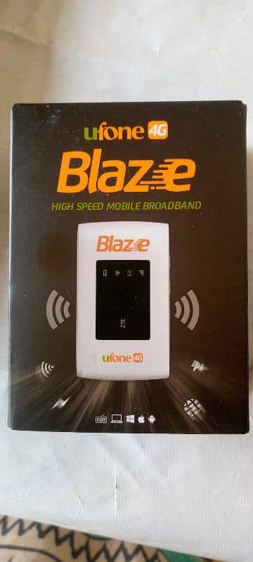 Ufone 4G blaze high speed internet and low price packages 0