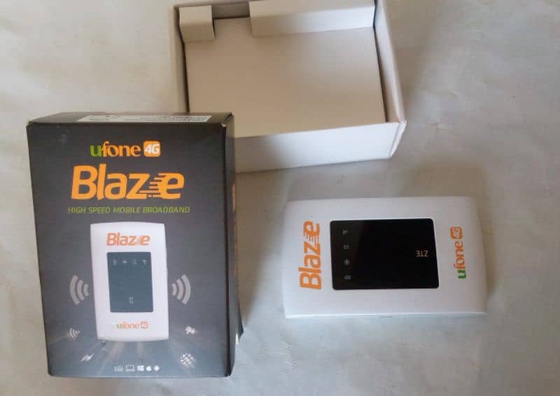 Ufone 4G blaze high speed internet and low price packages 1