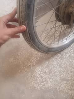 cd 70 ky 2 tyres hn front. read description