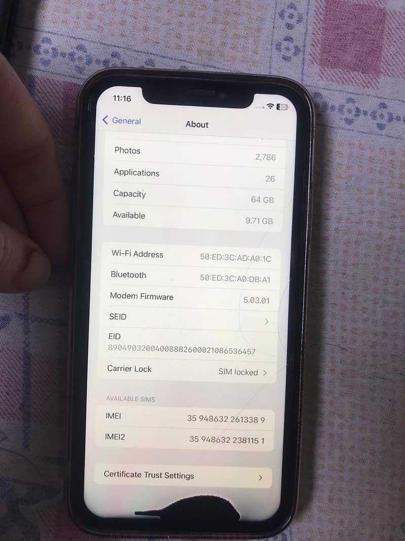 iPhone XR 64gb non PTA 10