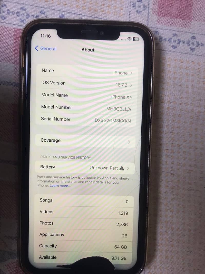 iPhone XR 64gb non PTA 11