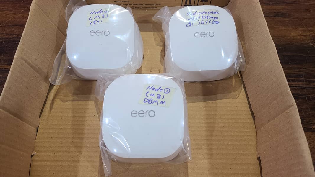 Eero 6 Dual-Band Mesh Wi-Fi 6 System (3-Pack) with Zigbee (Renewed) 11