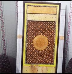 oil painting calligraphy of bab e umar bin abdul aziz size 30/48