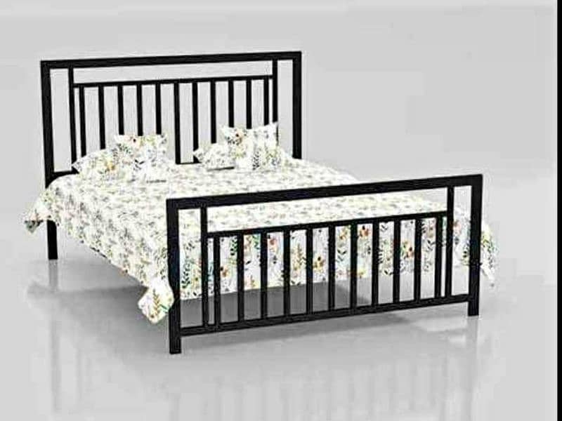 double bed/Single Bed / Iron Bed/steel bed/furniture 9