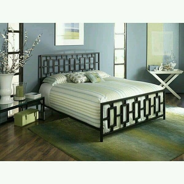 double bed/Single Bed / Iron Bed/steel bed/furniture 11