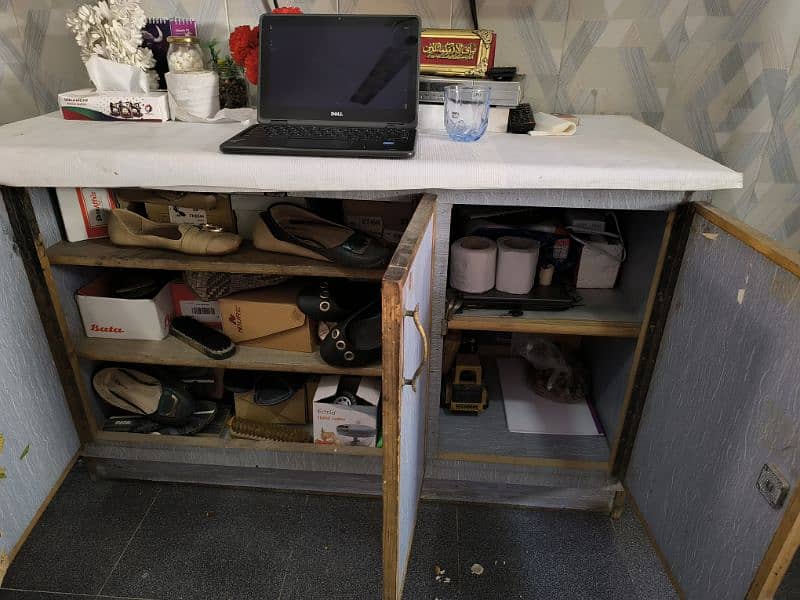 Iron Table - Shoe Rack - TV console - Wood Locker 4