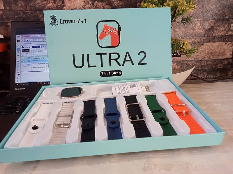 Ultra 7 In 1 Straps Smart watch Stock Available 5