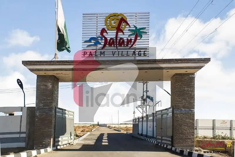 Ideal Prime Location 120 Square Yards Residential Plot Available In Safari Palm Village, Karachi 0