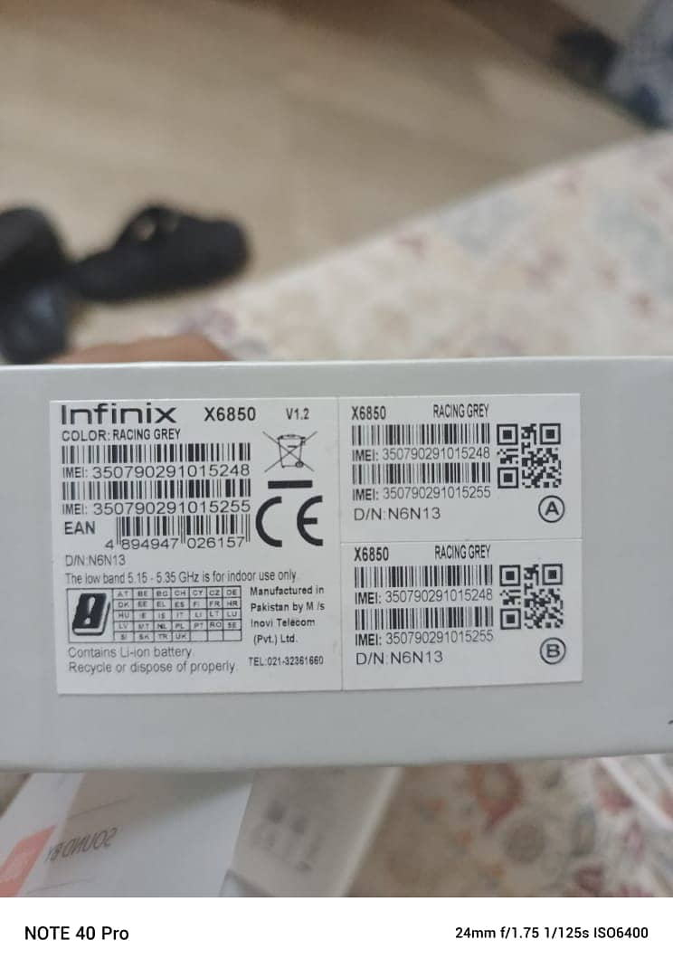 Infinix Note 40 Pro 12/256 BMW Edition 7