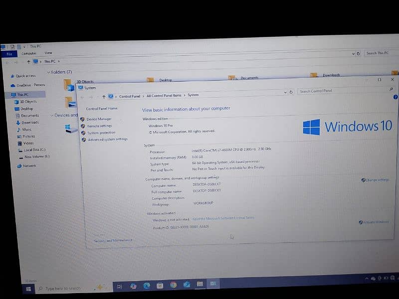 Dell ka laptop bilkul nayi condition main 1