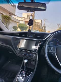 Toyota Altis Grande Black interior 2021