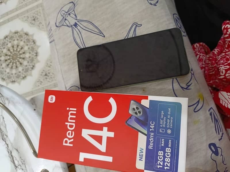 Redmi 14 C 6/128 just open box for sale 0