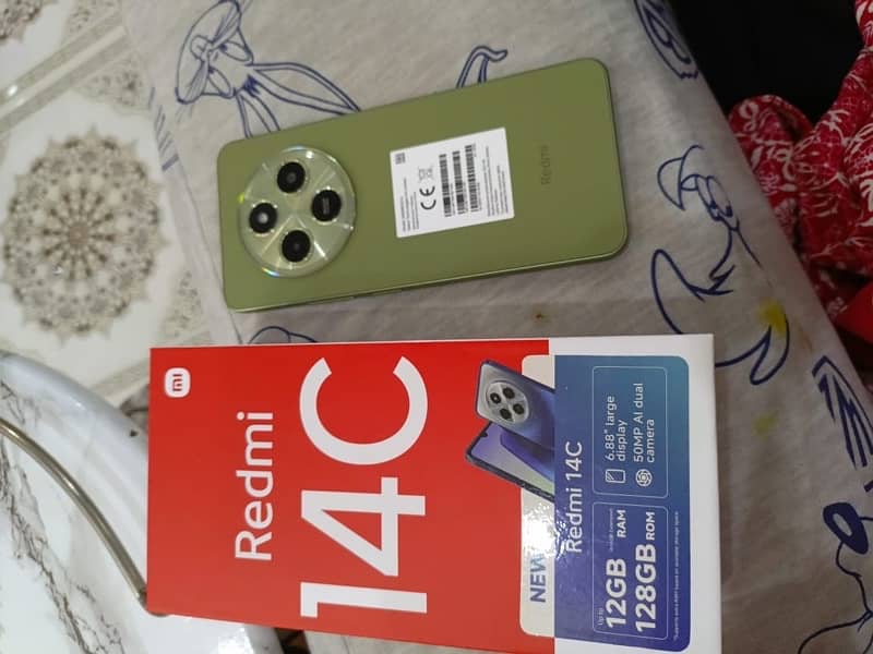 Redmi 14 C 6/128 just open box for sale 1