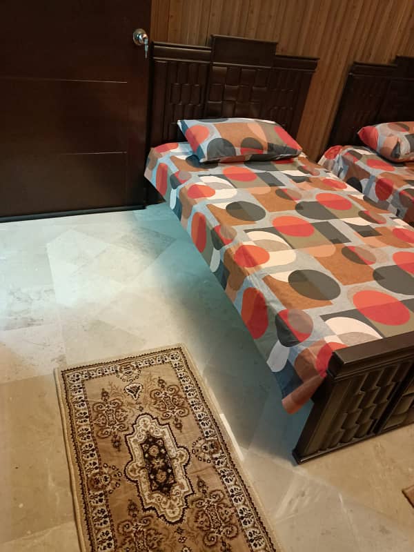 Two bed fully furnished apartment for rent in E-11 Islamabad 5