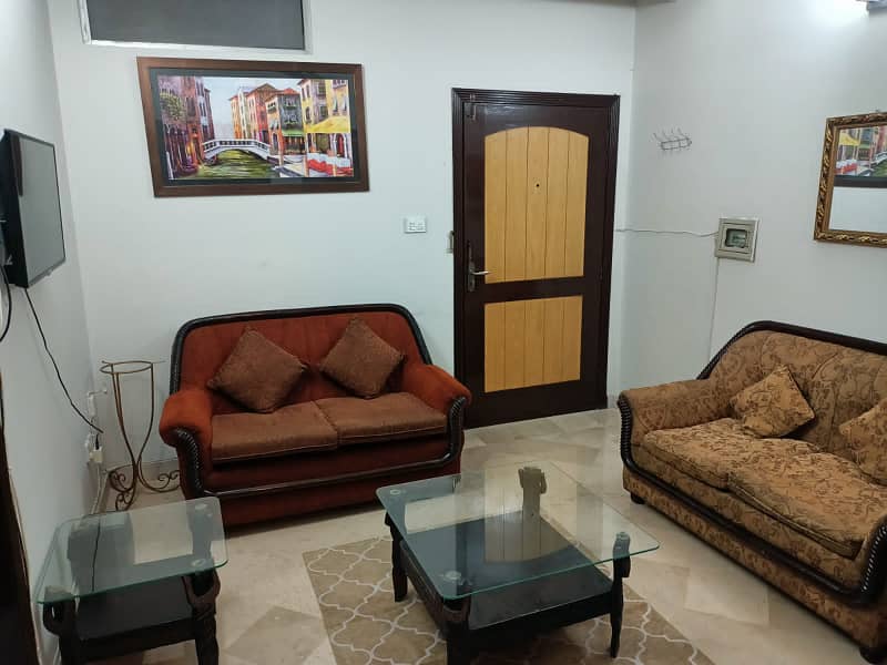 Two bed fully furnished apartment for rent in E-11 Islamabad 8