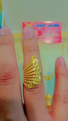 21 karet gold ring new dazin